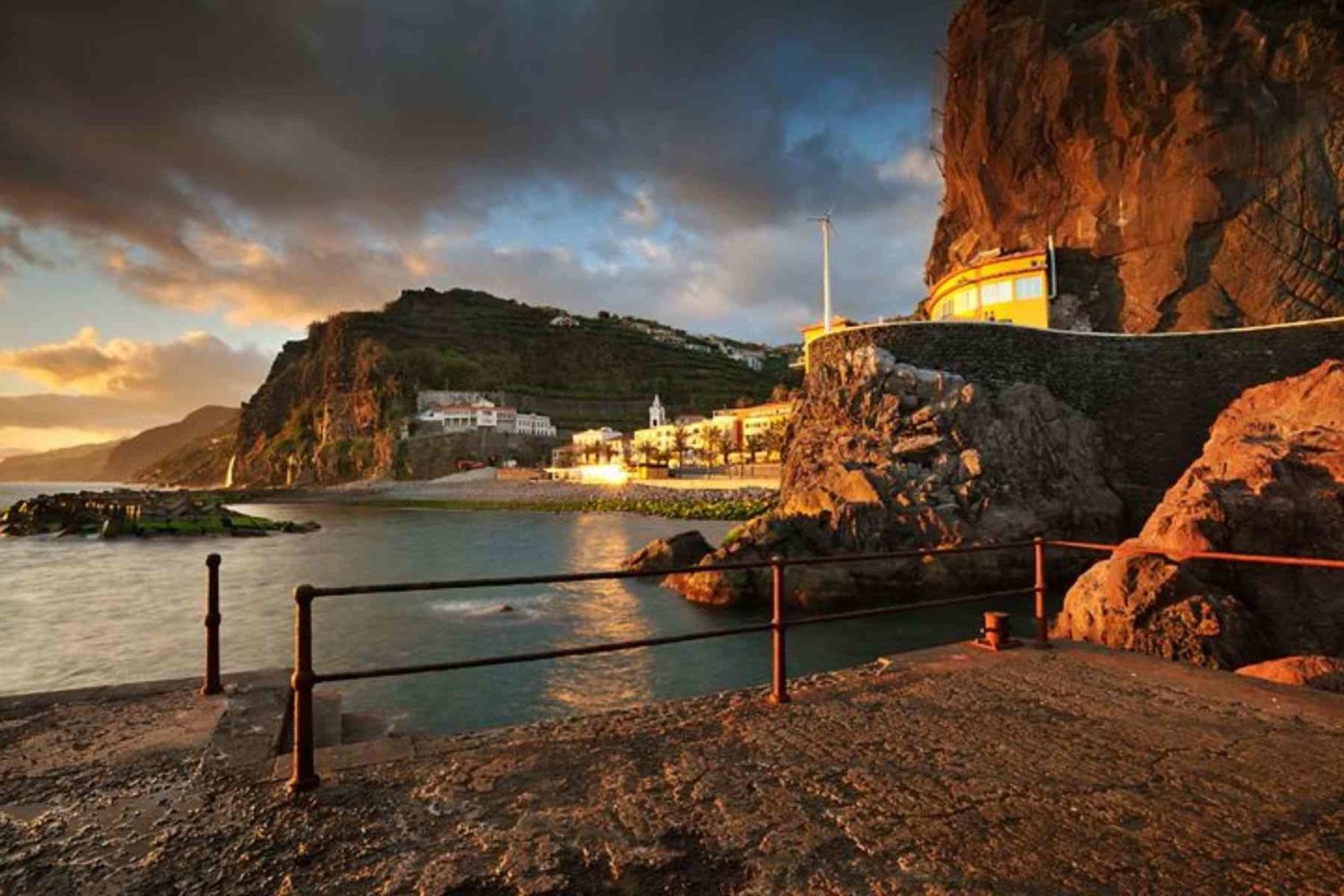 night sunset madeira