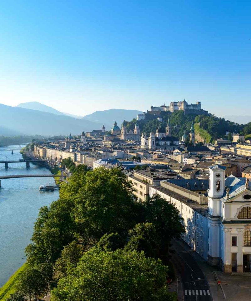 Salzburg panorama- Cycling holidays Austria