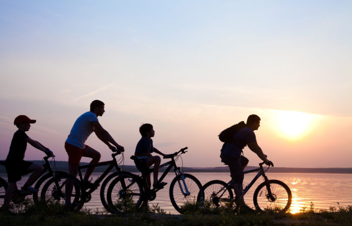 family cycling in Balaton- Biking tour Hungary & Austria-cycling around the lakes